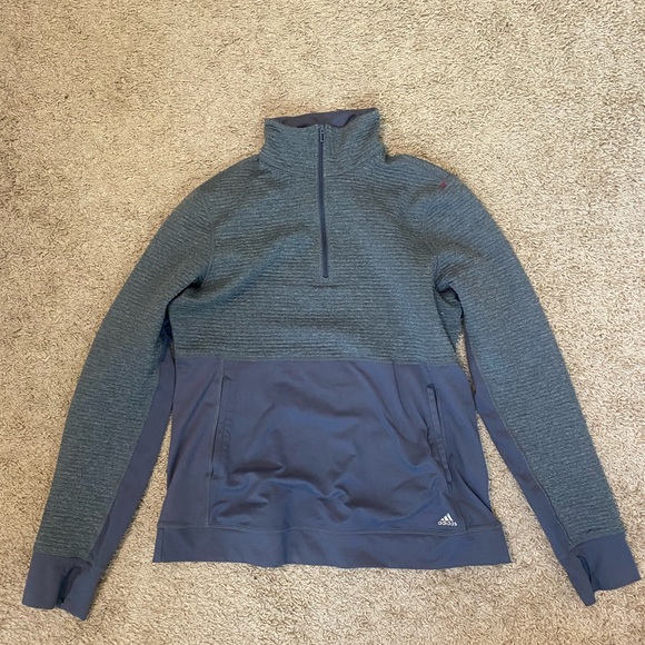 Adidas sweatshirt.    Reposhing it was too small for me.  Excellent condition - Picture 2 of 5